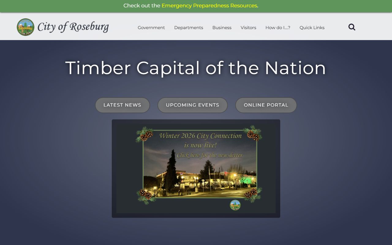 Roseburg city records related to Douglas County death index