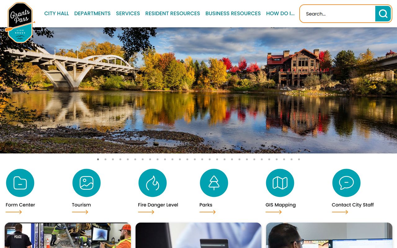 Grants Pass city records page for Josephine County death index research