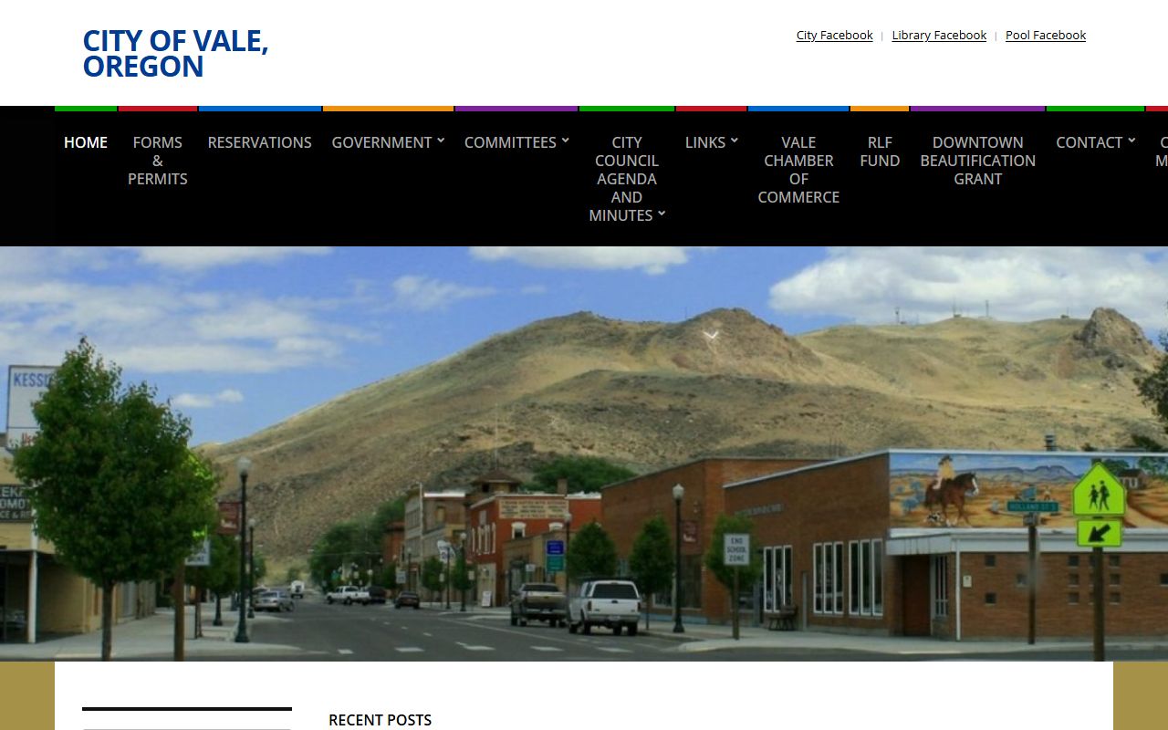 Vale city records page related to Malheur County death index